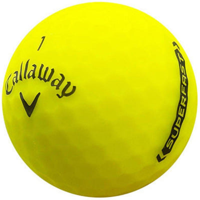 Callaway Superfast Matte Yellow - Bag of 300 Balls