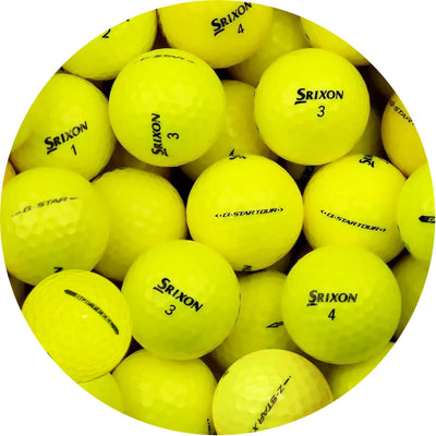 Srixon Yellow Mix - Bag of 300 Balls