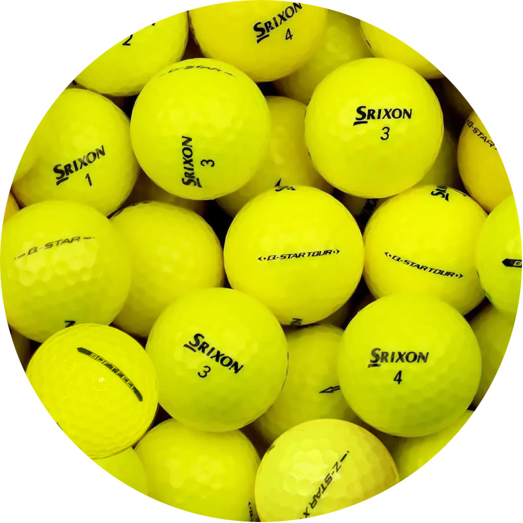 Srixon Yellow Mix - Bag of 300 Balls